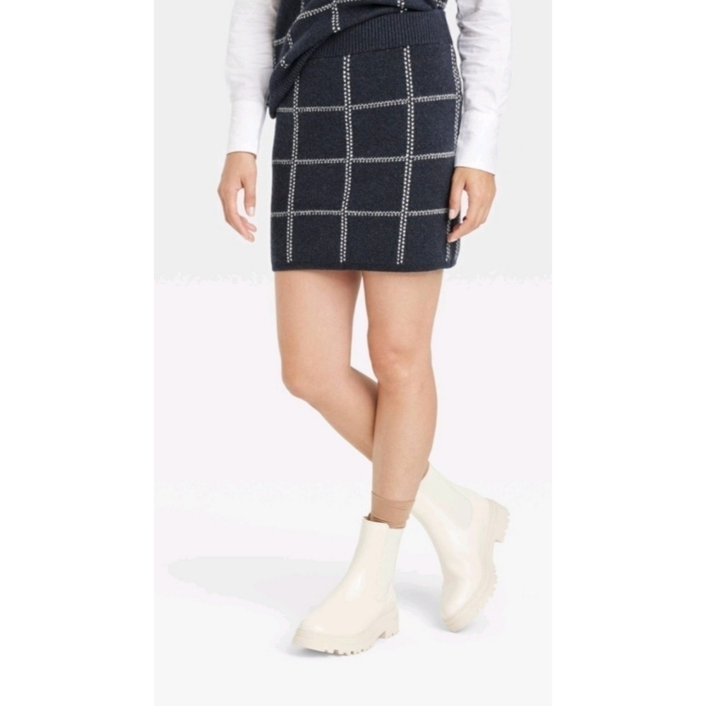 A New Day Mini Sweater Skirt